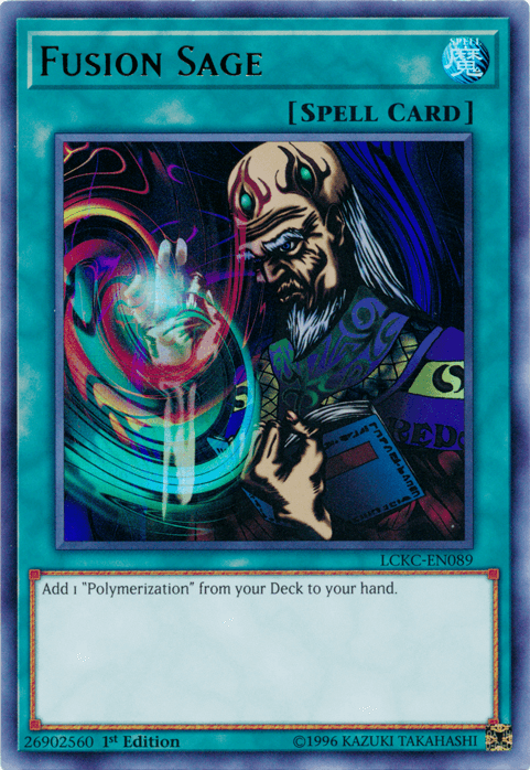 Fusion Sage [LCKC-EN089] Ultra Rare (ONLINE ORDER ONLY)