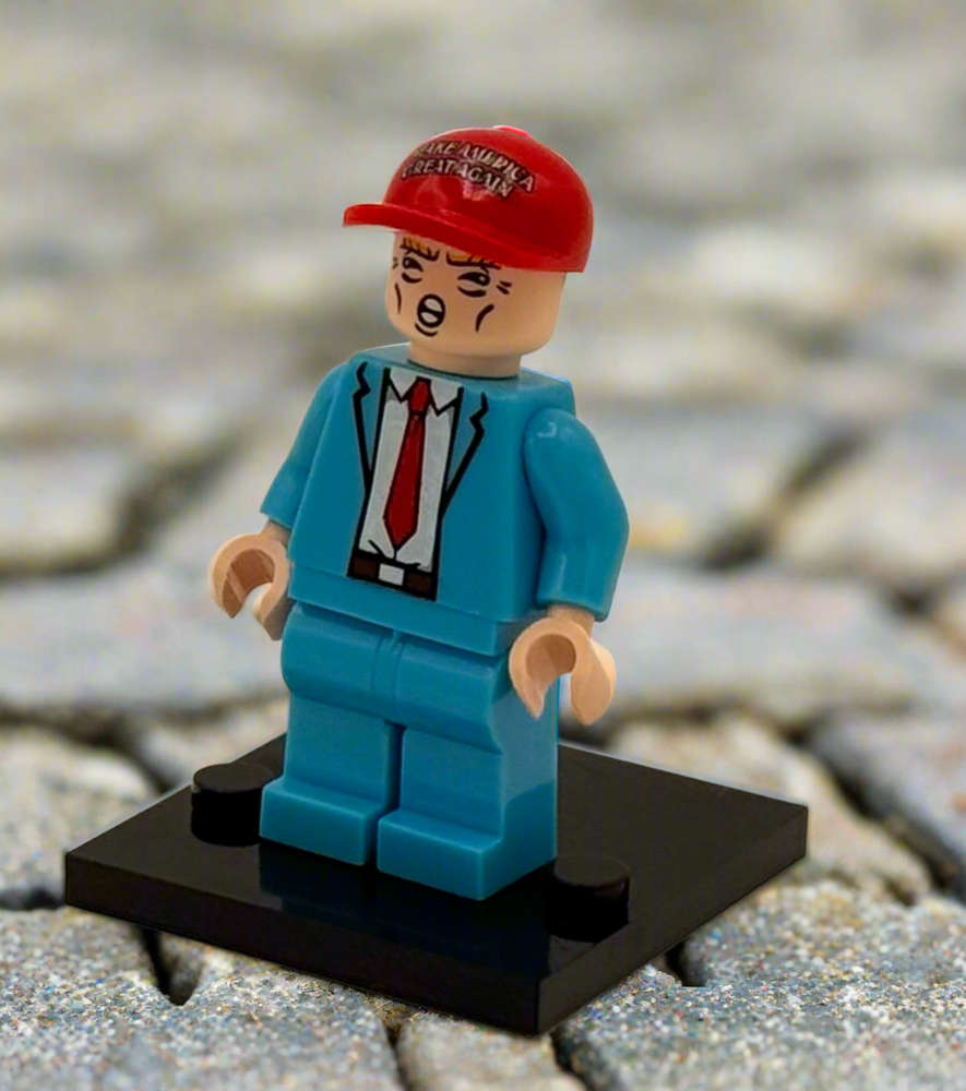 President Trump Custom Minifigure (ONLINE ORDER ONLY)