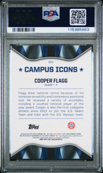 Graded 2024 Topps Bowman Chrome U Cooper Flagg #CI1 Campus Icons Rookie RC Basketball Card PSA 10 Gem Mint (ONLINE ORDER ONLY)