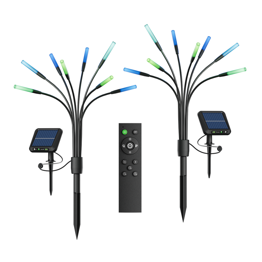 Solar Garden Lights (2 Pack) (ONLINE ORDER ONLY)