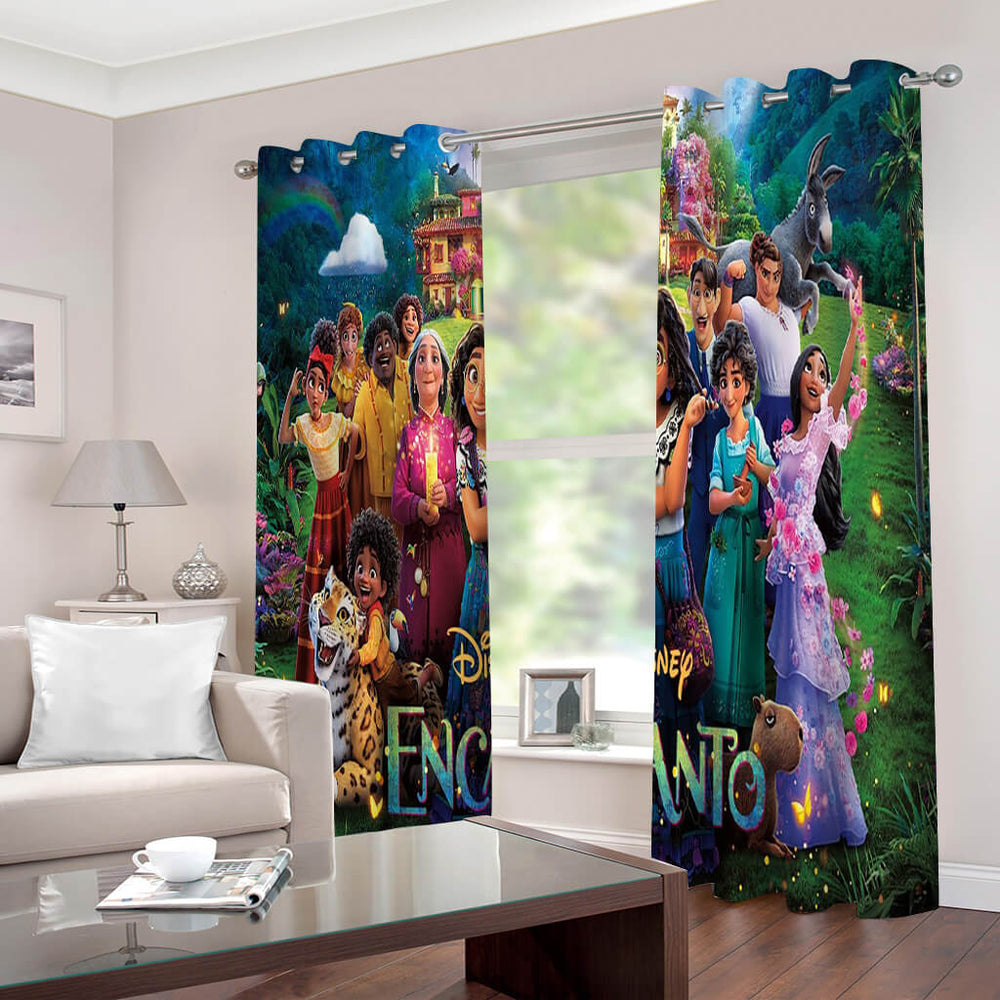 2 Panels Encanto Curtains Blackout Window Drapes for Room Decoration (Online Order Only)