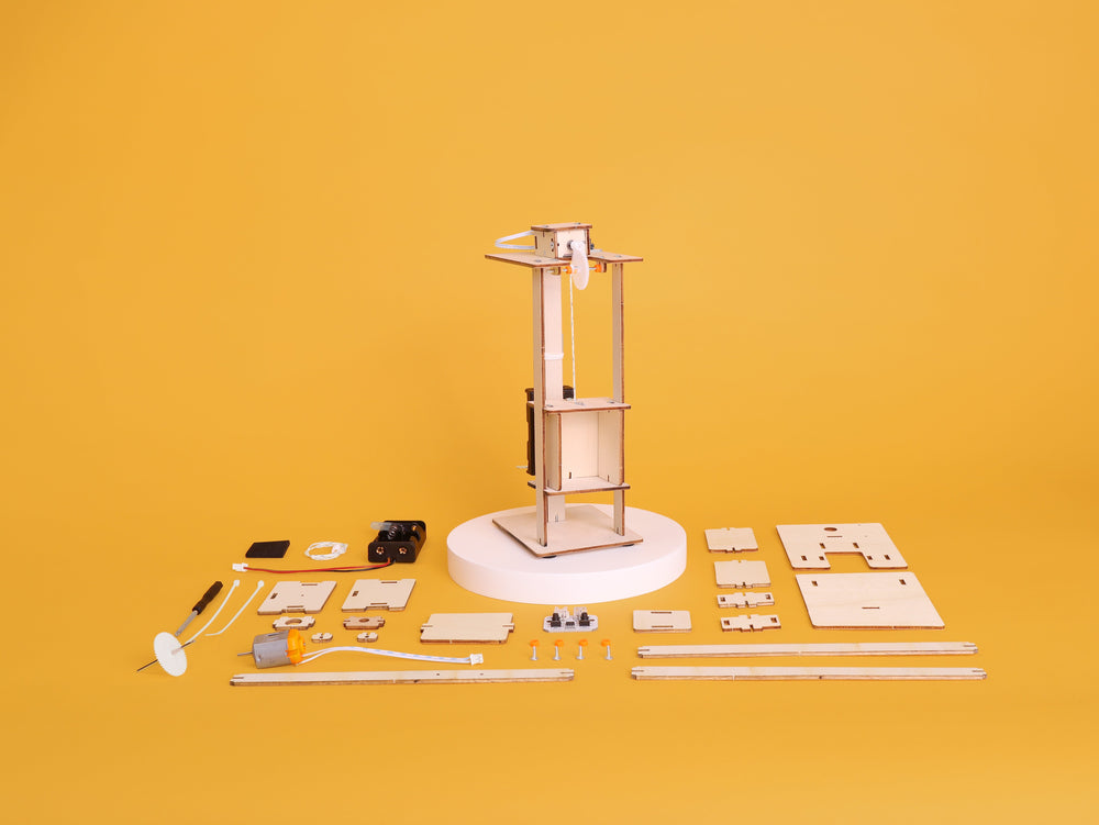 Electric Elevator DIY Kit, Educational STEM Toy (ONLINE ORDER ONLY)