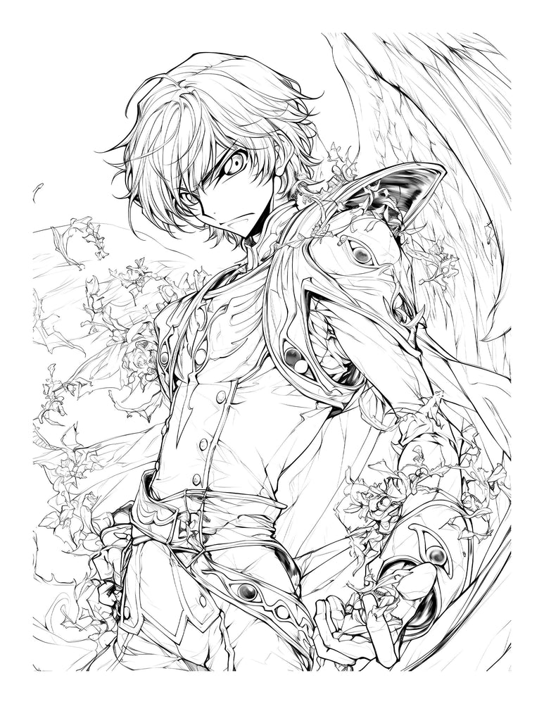 Anime Chronicles: Rebellion Unleashed! A Code Geass Coloring Book (Volume 9) PDF (ONLINE ORDER ONLY)