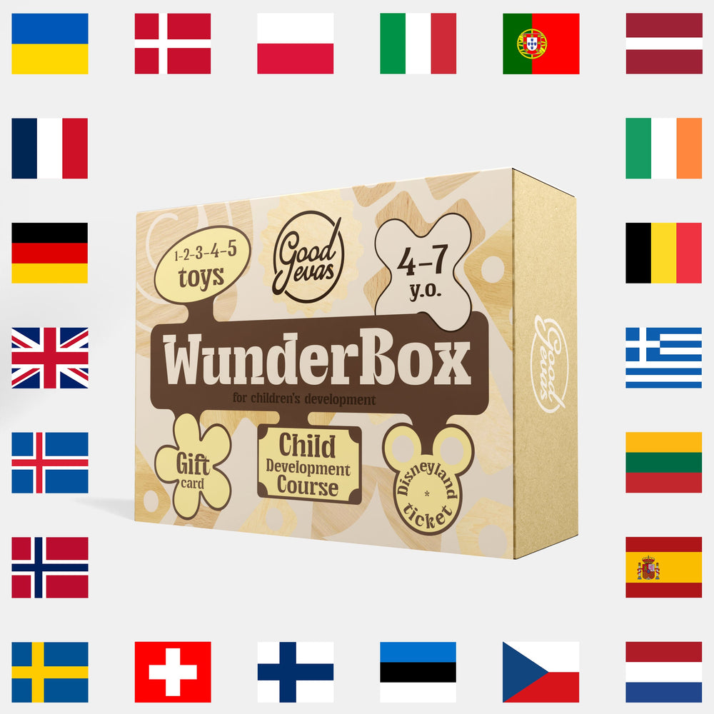 WunderBox 4-7 years old – developmental box for kids (ONLINE ORDER ONLY)