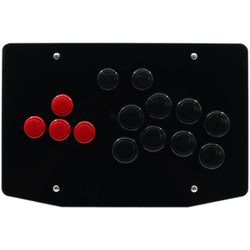 RAC-J500BB All Buttons Arcade Fight Stick Controller Leverless-Style Joystick PC USB (Online Only)