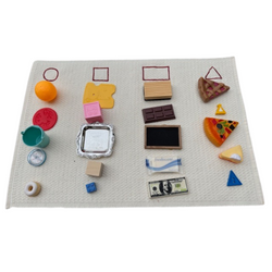 Bag Full of Objects with Embroidered Mat Or Embroidered Mat Only (ONLINE ORDER ONLY)