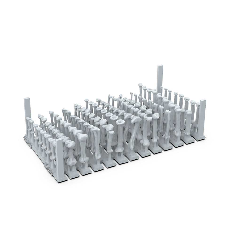 AK Interactive Basing Bits: Human Bones (120 Pieces) (ONLINE ORDER ONLY)