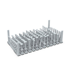 AK Interactive Basing Bits: Human Bones (120 Pieces) (ONLINE ORDER ONLY)