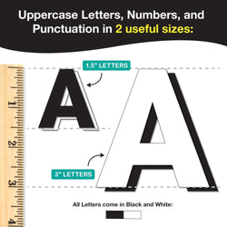 Bulletin Board Letters Combo – 2 Sizes (ONLINE ORDER ONLY)