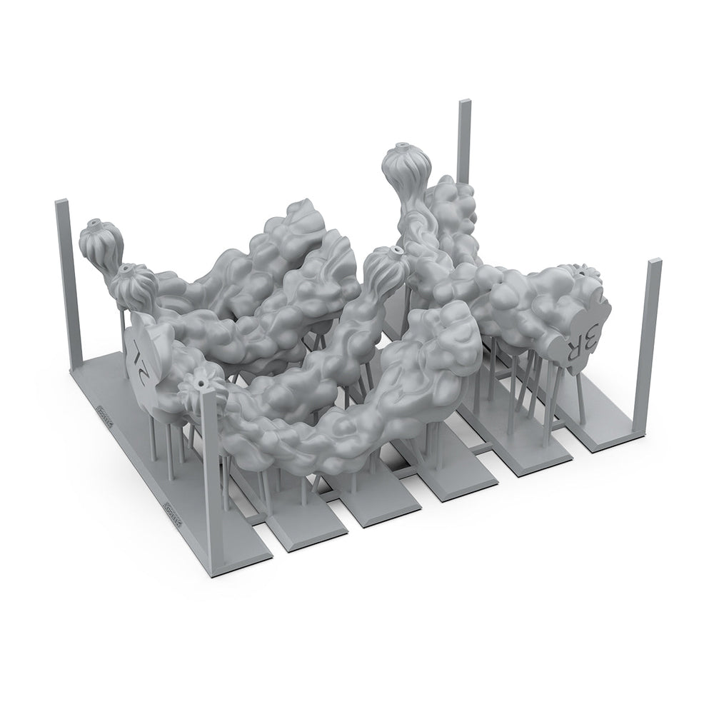 AK Interactive Basing Bits: Jump-Pack Trail FX (6 Pieces) (ONLINE ORDER ONLY)