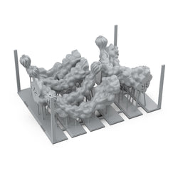 AK Interactive Basing Bits: Jump-Pack Trail FX (6 Pieces) (ONLINE ORDER ONLY)