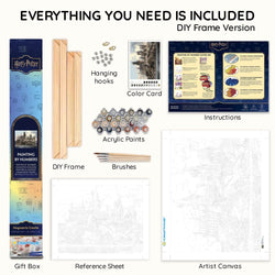 Hogwarts Castle - Paint By Numbers Kit (ONLINE ORDER ONLY)