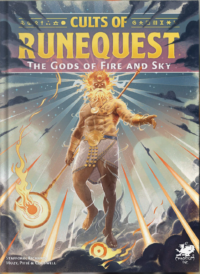 RuneQuest RPG: Cults of RuneQuest - The Gods of Fire and Sky (ONLINE ORDER ONLY)