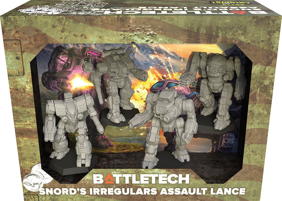 BattleTech: ForcePack - Snords Irregulars Assault Lance (ONLINE ORDER ONLY)