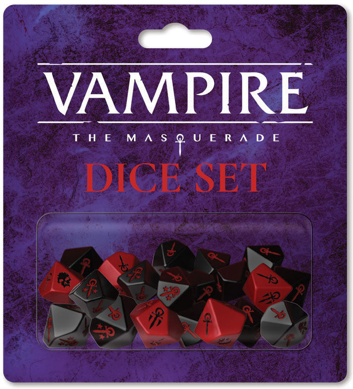 Vampire: The Masquerade - 5th Edition Dice (ONLINE ORDER ONLY)
