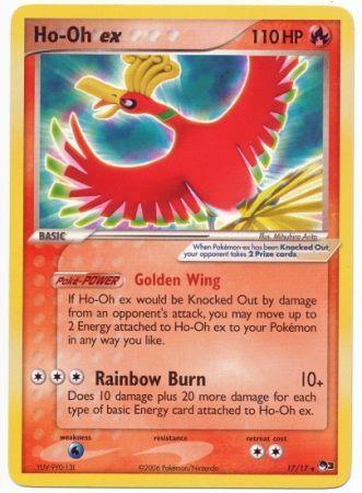 Ho-Oh ex (17/17) (Non-Holo) [POP Series 3] (Online Only)