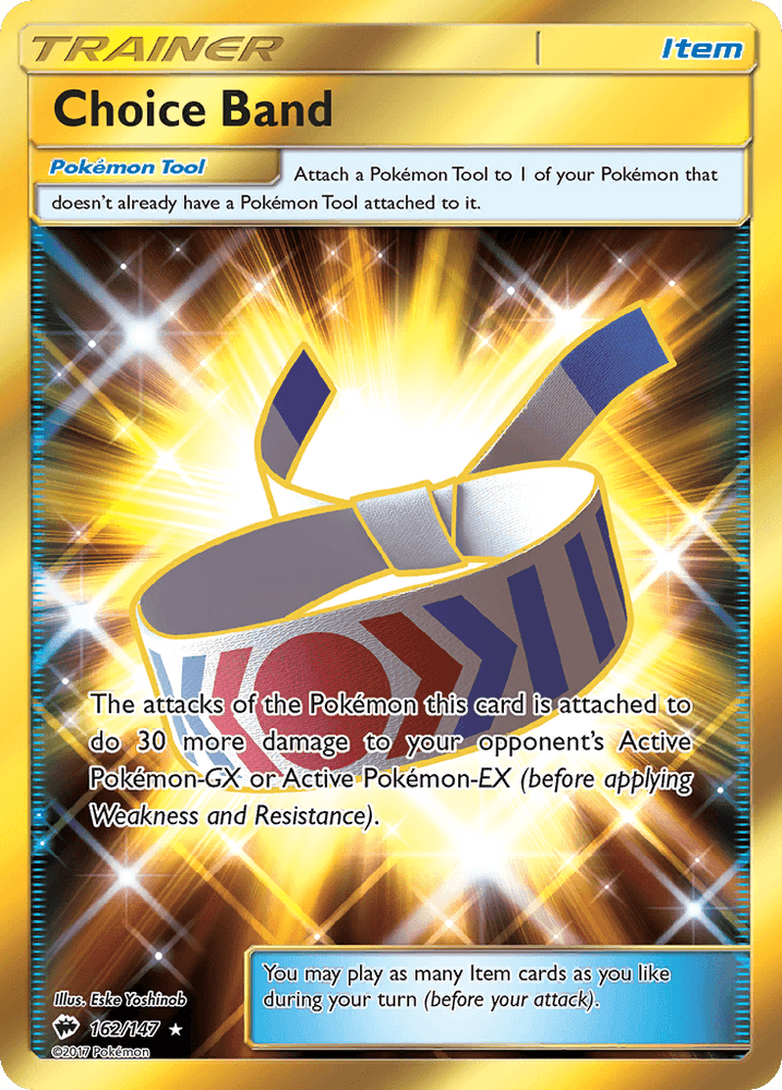 Choice Band (162/147) [Sun & Moon: Burning Shadows] (Online Only)