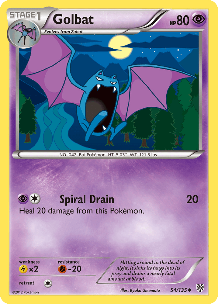 Golbat (54/135) [Black & White: Plasma Storm] (Online Only)