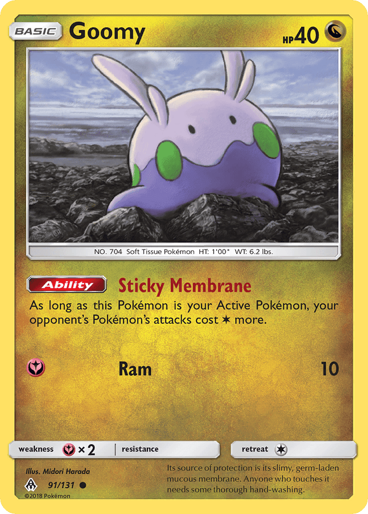 Goomy (91/131) [Sun & Moon: Forbidden Light] (Online Only)