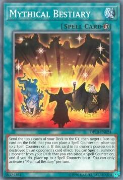 Mythical Bestiary [OP10-EN024] Common (ONLINE ORDER ONLY)