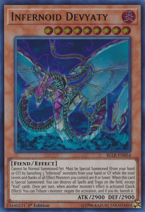Infernoid Devyaty [BLLR-EN054] Ultra Rare (ONLINE ORDER ONLY)