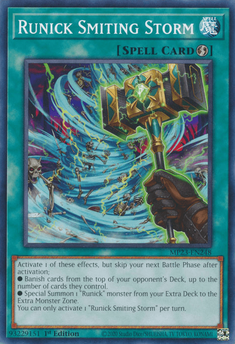 Runick Smiting Storm [MP23-EN248] Common (ONLINE ORDER ONLY)