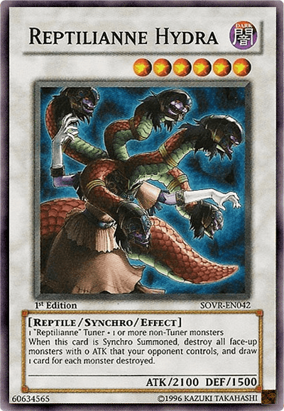 Reptilianne Hydra [SOVR-EN042] Super Rare (ONLINE ORDER ONLY)