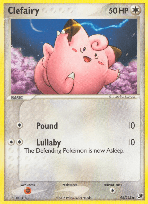 Clefairy (53/115) [EX: Unseen Forces] (Online Only)