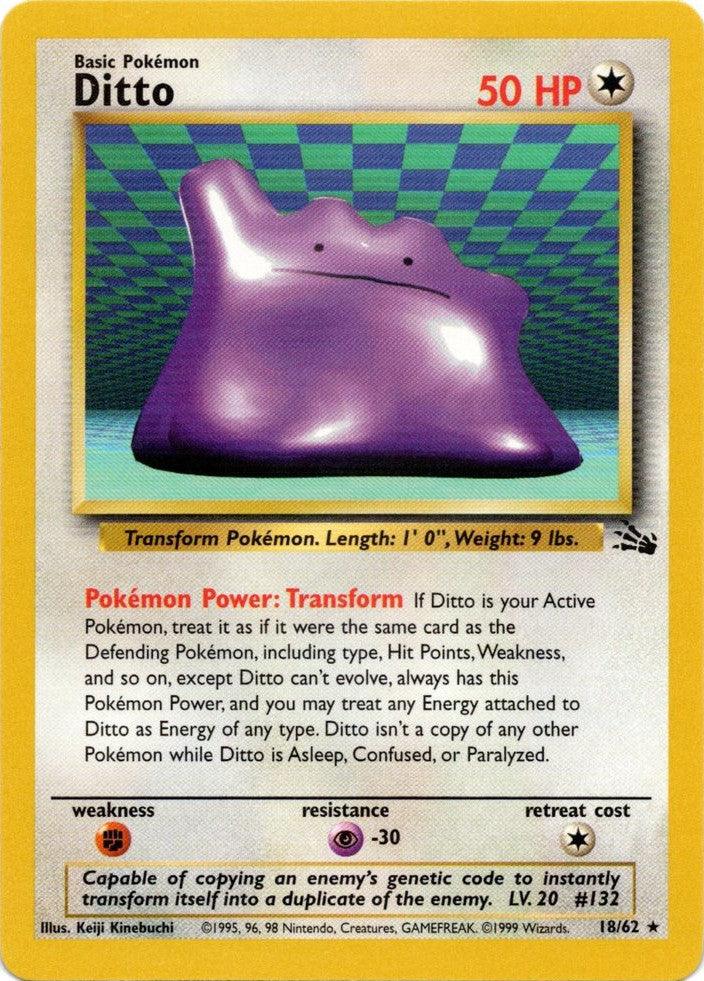 Ditto (18/62) [Fossil Unlimited] (Online Only)