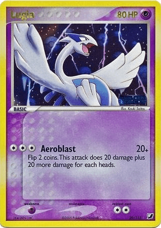 Lugia (29/115) (Stamped) [EX: Unseen Forces] (Online Only)