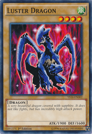 Luster Dragon [YS14-EN002] Common (ONLINE ORDER ONLY)