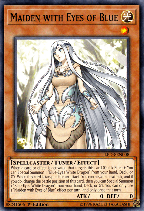 Maiden with Eyes of Blue [LED3-EN008] Common (ONLINE ORDER ONLY)