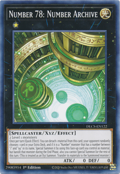 Number 78: Number Archive [DLCS-EN122] Common (ONLINE ORDER ONLY)