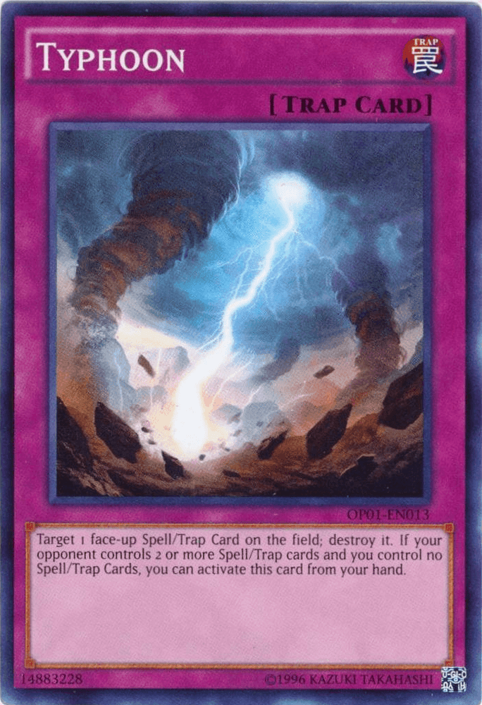 Typhoon [OP01-EN013] Super Rare (ONLINE ORDER ONLY)