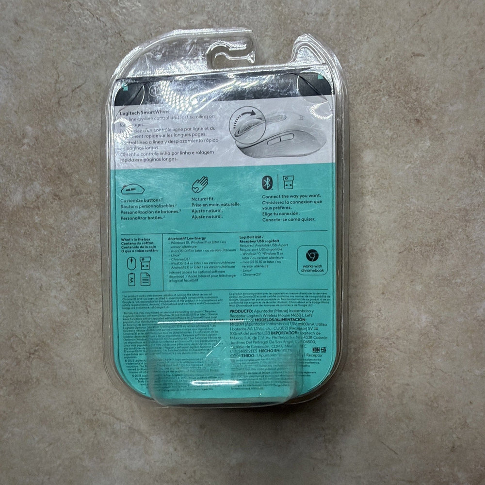 Logitech Signature M650 L Left Wireless Mouse For Left Hand 910-006234 Graphite (ONLINE ORDER ONLY)