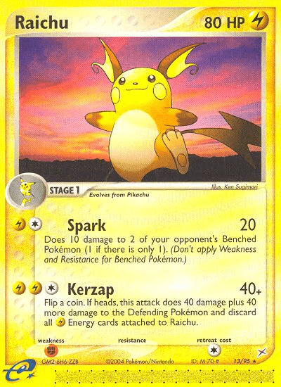 Raichu (13/95) [EX: Team Magma vs Team Aqua] (Online Only)