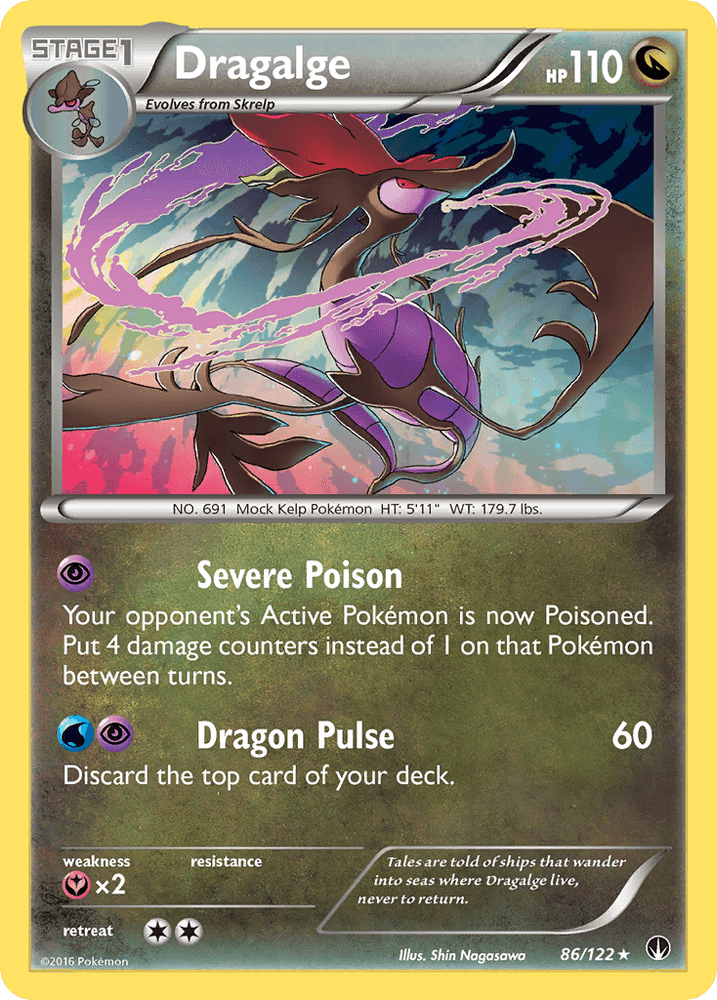 Dragalge (86/122) [XY: BREAKpoint] (Online Only)