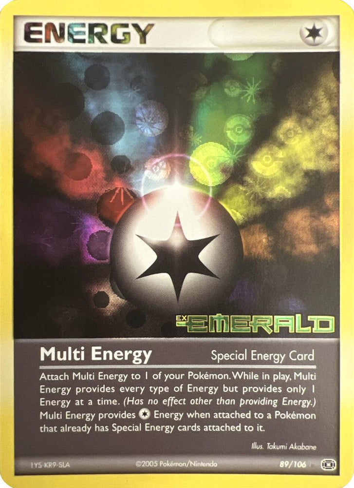 Multi Energy (89/106) (Stamped) [EX: Emerald] (Online Only)
