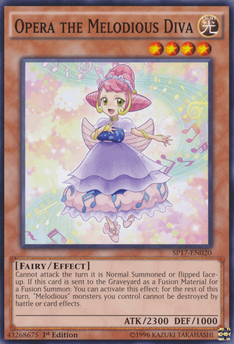 Opera the Melodious Diva [SP17-EN020] Common (ONLINE ORDER ONLY)
