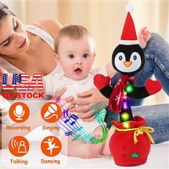 Electric Dancing Christmas Penguin Toy (ONLINE ORDER ONLY)