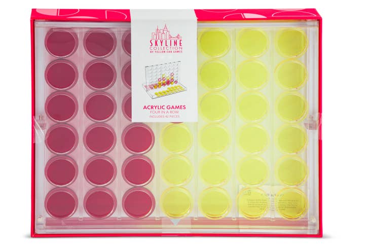 Skyline Collection: Acrylic 4 in a Row (ONLINE ORDER ONLY)