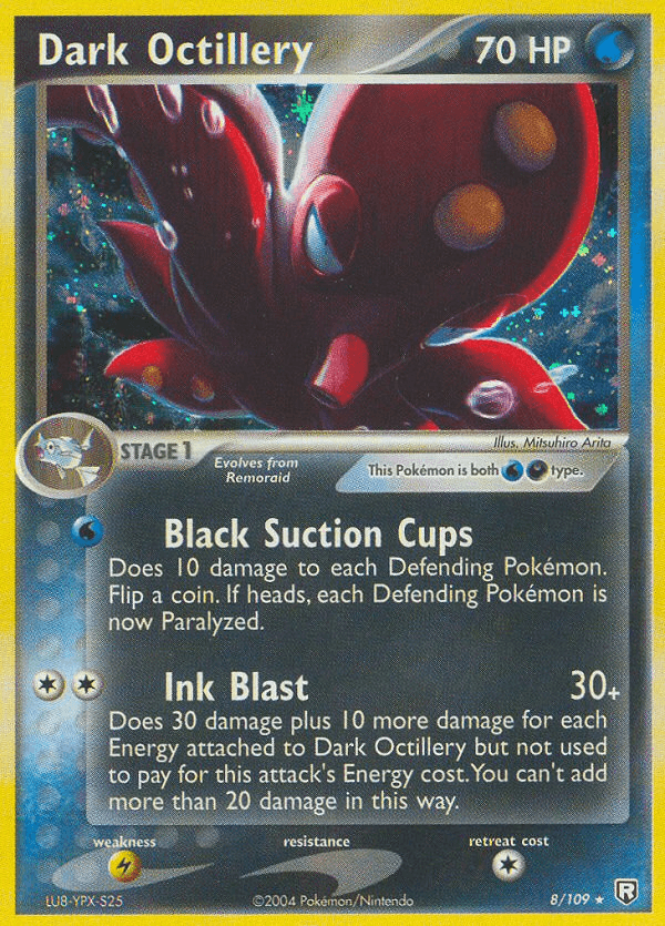Dark Octillery (8/109) [EX: Team Rocket Returns] (Online Only)