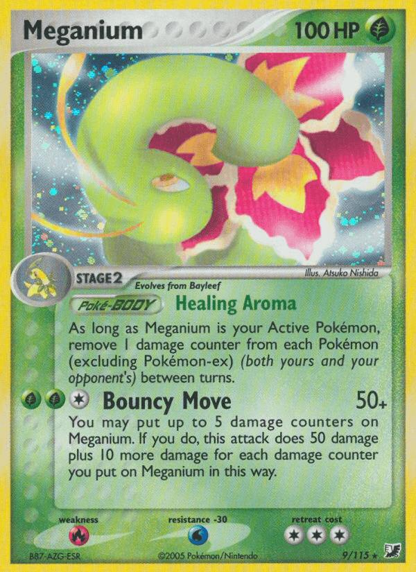 Meganium (9/115) [EX: Unseen Forces] (Online Only)