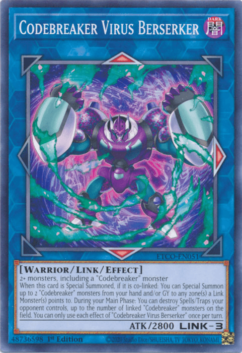 Codebreaker Virus Berserker [ETCO-EN051] Common (ONLINE ORDER ONLY)