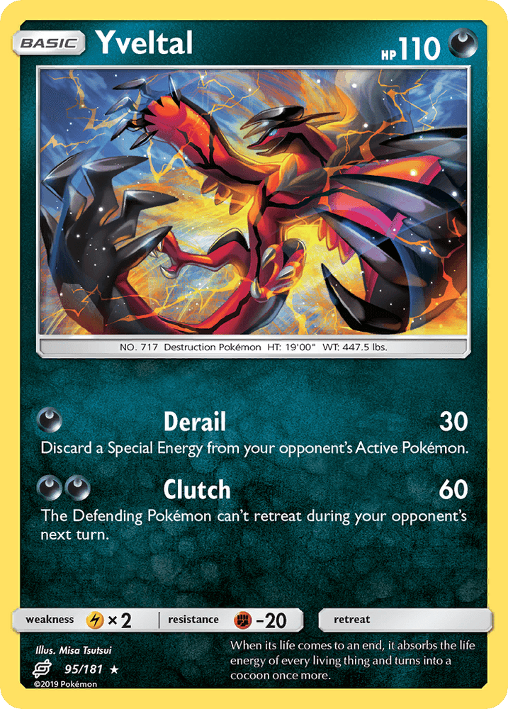 Yveltal (95/181) [Sun & Moon: Team Up] (Online Only)