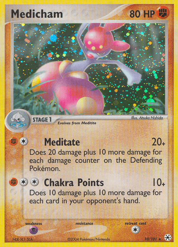 Medicham (10/101) [EX: Hidden Legends] (Online Only)