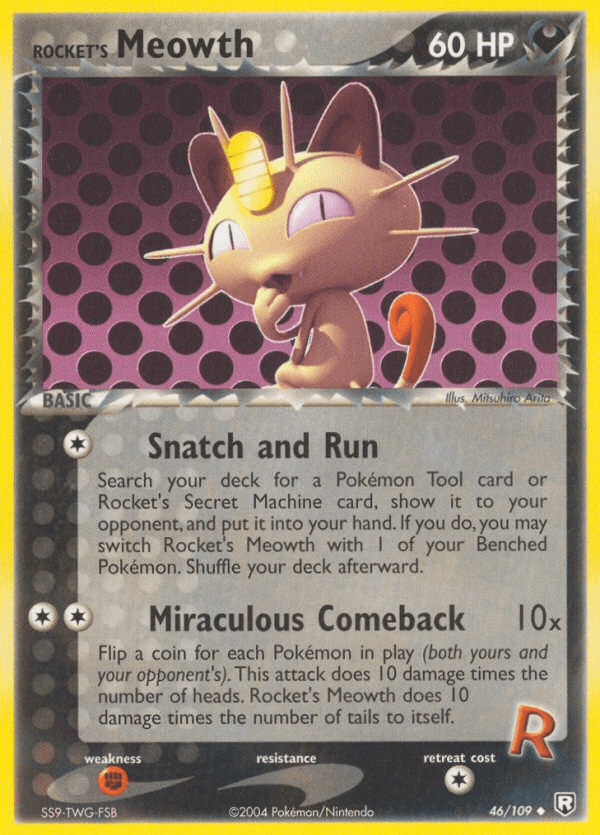 Rocket's Meowth (46/109) [EX: Team Rocket Returns] (Online Only)