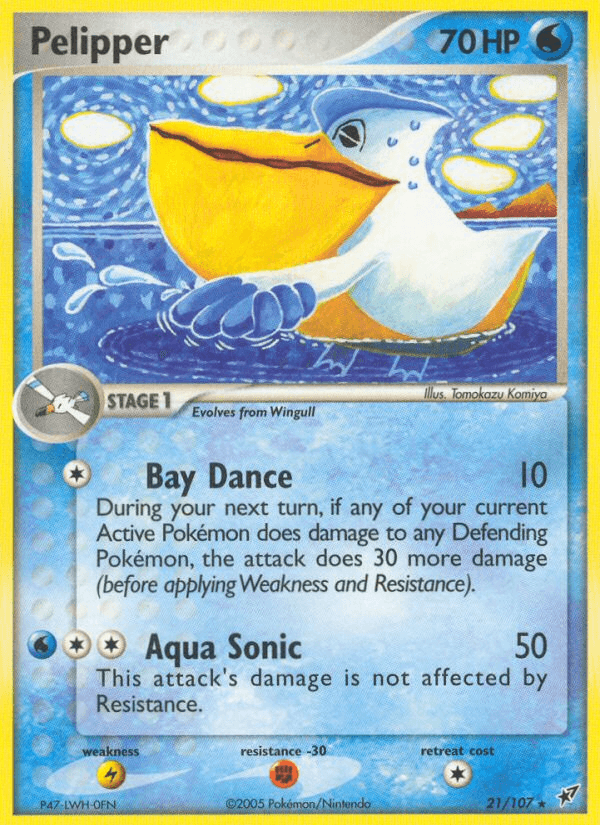 Pelipper (21/107) [EX: Deoxys] (Online Only)