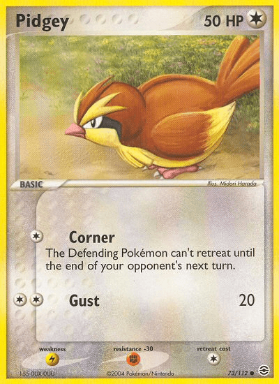 Pidgey (73/112) [EX: FireRed & LeafGreen] (Online Only)