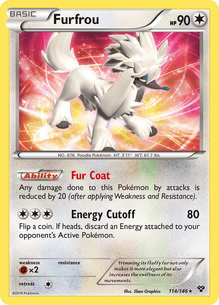Furfrou (114/146) [XY: Base Set] (Online Only)